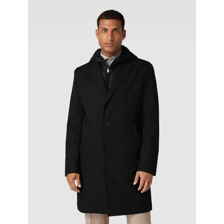 Mantel mit Reißverschluss Modell 'Hyde', Black, 46