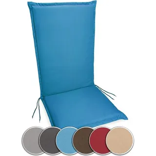 sunnypillow Sitzkissen 120 x 50 x 9 cm blau 1 St.