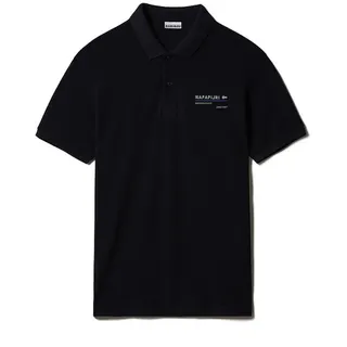 Napapijri Poloshirt Eael (1-tlg) aus 100% Baumwolle blau S (48)