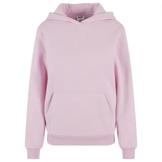 URBAN CLASSICS Fluffy Kapuzenpullover Soft Pink 2XL
