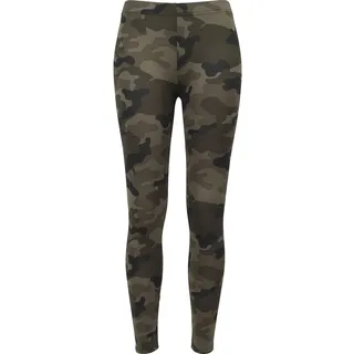 URBAN CLASSICS Camo Leggings Skinny Braun M