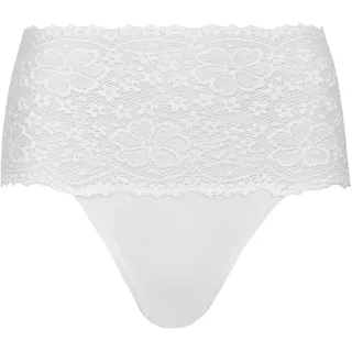 NINA VON C. Taillenslip Weiß 40
