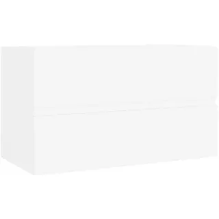 vidaXL Waschbeckenunterschrank 80 x 45 cm Weiß
