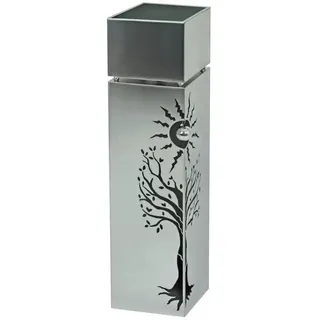 deluke Pflanzsäule LINZ 102 cm Silber