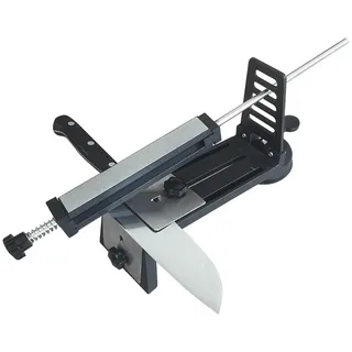 Messerschärfer Edelstahl, Profi Messerschärfer, Diamant Messerschärfer, Flip Drehung mit festem Winkel Messerschärfer, Messerschärfer Set (A)