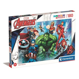 Puzzle 180 elementów. Super Kolor. The Avengers
