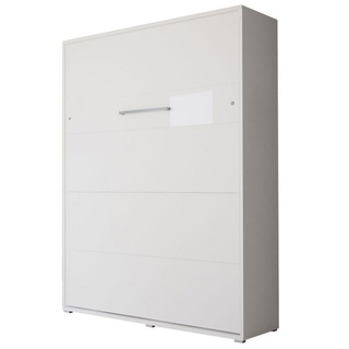 Feldmann-Wohnen Schrankbett Home 160 x 200cm Farbabsetzung wählbar weiß