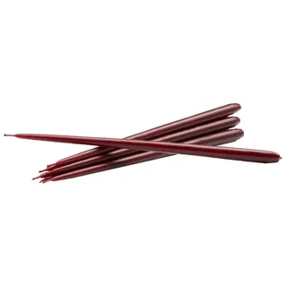 STOFF Nagel Stabkerzen 6 Stück Burgundy Red