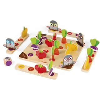 Janod - Beware of The Mole Game - Childrens Board Game - FSC - Certified Game of Skill - Ages 2 and up - J08246