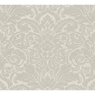 Architects Paper Vliestapete Luxury Wallpaper 0,52 m x 10 m 305451 silber/weiß