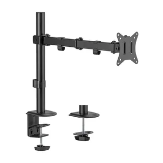 AISENS DT32TSR-147 (Tisch, 32", 9 kg (3 Schwenken, 1 Arm), 17-32 cm, Schwarz