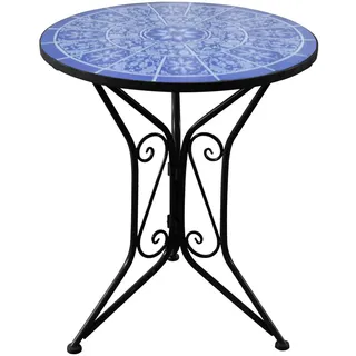 Hti-Living Gartentisch 55 x 55 x 68 cm Schwarz