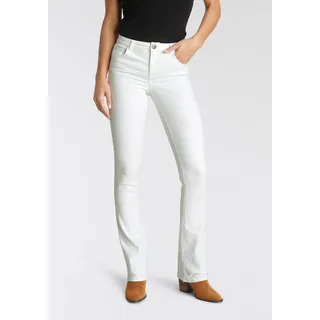 Bootcut-Jeans »Ultra-Stretch«, Mid-Waist, Gr. 24 - K + L Gr, white, , 96839866-24 K + L Gr