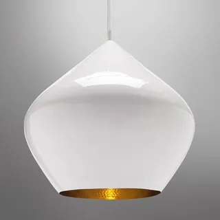 Tom Dixon Beat Stout Pendelleuchte, LED, LEDP06BKEU+BLS04WH,