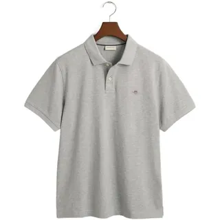 GANT REG EMB ARCHIVE SHIELD POLO grau L