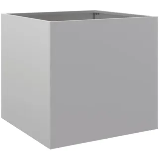 vidaXL Pflanzkübel 49 x 47 x 46 cm Silber