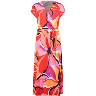 Betty Barclay Jerseykleid Blumenprint Rot/Pink 40