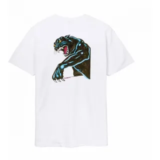 Santa Cruz Natas Sketch Panther T-Shirt weiß L