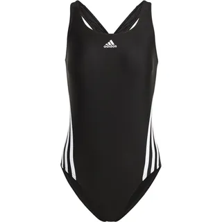 adidas 3-Streifen Badeanzug Black / White 42    
