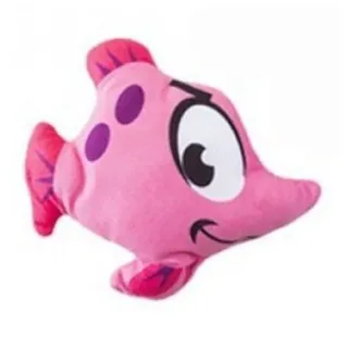 Tinisu Plüschfigur Fisch Kuscheltier 20 cm Plüschtier weiches Kinder Stofftier rosa