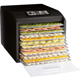 Sencor Dörrgerät für Lebensmittel, hohe Kapazität, 500 W, Schwarz