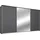 368 x 233 x 64 cm Grau