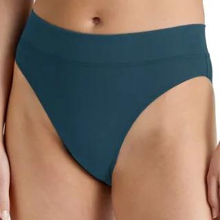 CALIDA Slip Damen, mit breitem Softbund, High Waist, natürlich atmungsaktive und weiche Single Jersey-Qualität