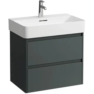 Laufen Waschtischunterschrank BASE 2.0 2 Schubladen 40 x 62,1 x 51,5 cm Grau