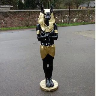 XXL Premium Anubis ägypt. Figur lebensgross 180 x 42 x 40 cm Garten Deko Figur inkl. Spedition