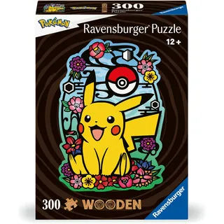 Ravensburger Wooden Puzzle 300 Teile - Pokémon Pikachu