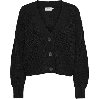 Only ONLCAROL Nice L/S Cardigan KNT NOOS Schwarz M