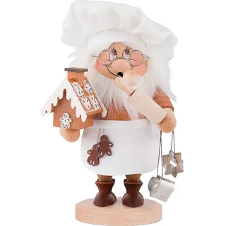 Christian Ulbricht Räuchermann Wichtel Zuckerbäcker 28,5 cm beige