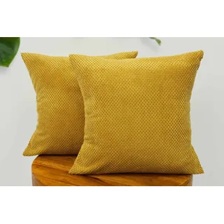 Amilian Dekokissen 40 x 40 cm Gelb