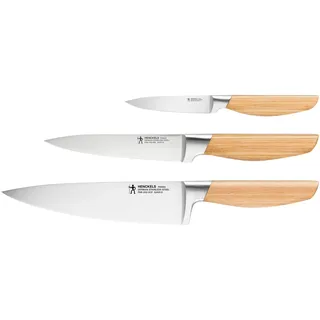 henckels by zwilling Pakko Messerset 3-tlg. Braun, ergonomischer Griff, rostfrei