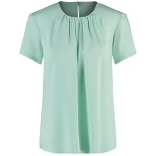 GERRY WEBER Klassische Bluse Fließendes Blusenshirt mit Faltendetail