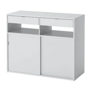 IKEA SPIKSMED Sideboard hellgrau