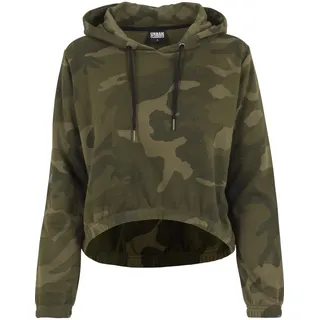 URBAN CLASSICS Sweatshirt Camouflage Green XS