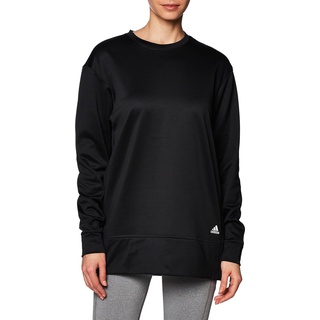 Adidas Womens Sweatshirt (Long Sleeve) W Gg Crew Neck, Black/White, HI4964, S