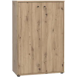 Forte Kommode Tempra 73,7 x 111,1 x 34,8 cm Artisan Eiche / Beige