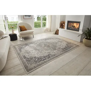 HANSE HOME "Orken", beige (creme,grau), B:160cm H:8mm L:235cm, Polypropylen (PP), Teppiche, Teppich, Kurzflor, Läufer, Orient, Vintage, Wohnzimmer, Schlafzimmer, Esszimmer