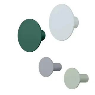 BLOMUS Garderobenhaken PONTO 4er Set Rain Forest