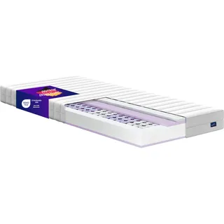 Traumnacht Basic Tonnentaschenfederkernmatratze 90x200 cm | H3 mittelfest | 7-Zonen ergonomisch & atmungsaktiv | Öko-Tex zertifiziert | deutscher Qualitätsstandard