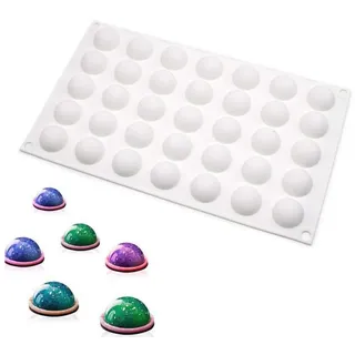 LuxusKollektion Silikonform Silikon-Kuchenform 35 Halbkugeln