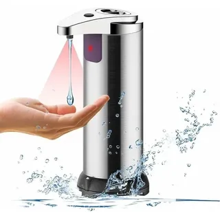 Ayyqh - Seifenspender, automatischer Seifenspender, berührungsloser Seifenspender mit Infrarot-Sensor, wasserdichter automatischer Seifenspender zur