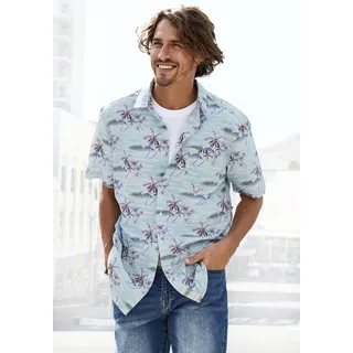 Beachtime Hawaiihemd Regular Fit Blau S