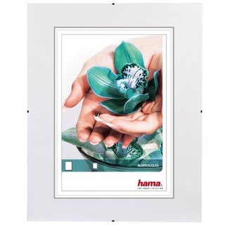 Hama Rahmenloser Bildhalter Clip-Fix, Normalglas 10,5 x 15 cm