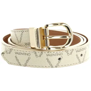 VALENTINO Round Women's Belt W110 Ecru/Multicolor - kürzbar - M