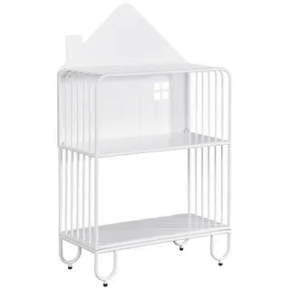 Home Deluxe Kinderregal TODO S 102 x 61 x 28 cm Metall weiß