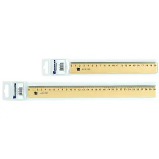 Alco Lineal 1560, 20 cm, Holz, braun