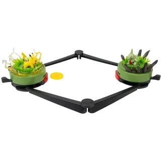 Pokémon Battle Disc Showdown Spiel mit Pikachu & Larvitar Figuren